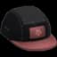 Black 5 Panel Cap — item image