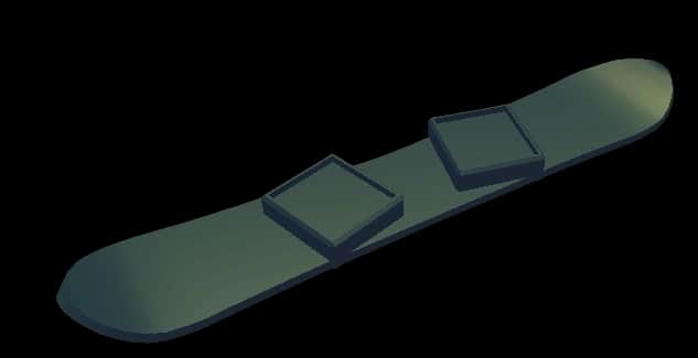 Black Snowboard — item image