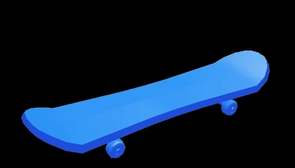 Blue Skateboard — item image