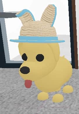 Bunny Straw Hat — item image
