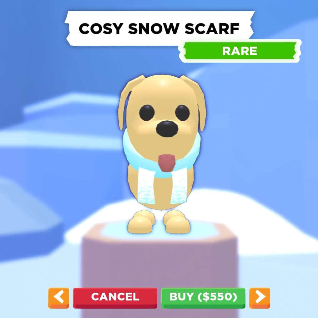 Cosy Snow Scarf — item image