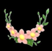 Flower Wreath Pin — item image