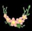 Flower Wreath Pin — item image