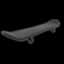 Glass Skateboard — item image