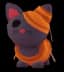 Halloween Golden Mummy Cat — item image