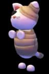Halloween White Mummy Cat — item image