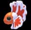 Orange Betta Fish — item image