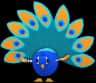 Neon Fly Ride Peacock — item image