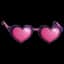 Pink Heart Glasses — item image