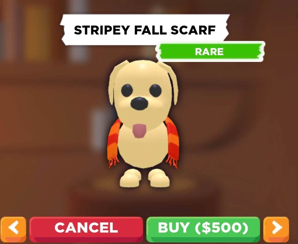 Stripey Fall Scarf — item image
