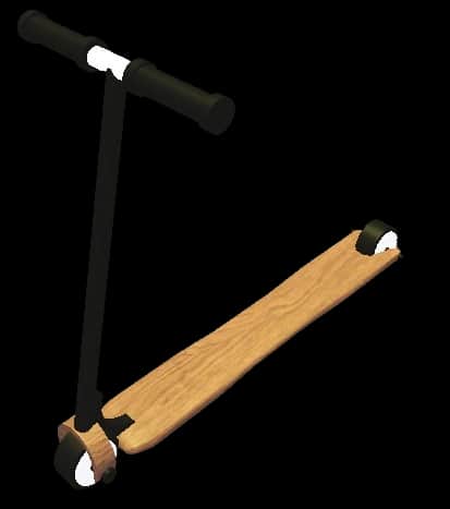 Wood Scooter — item image