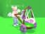 Woodland Cradle Stroller — item image