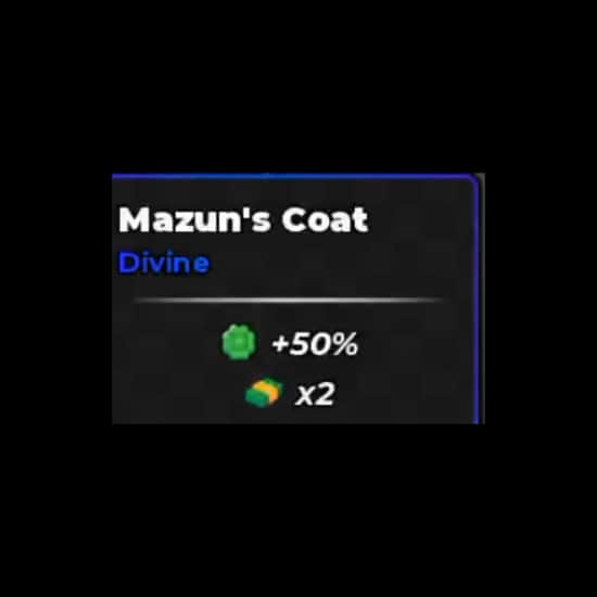 Mazun's Coat — item image
