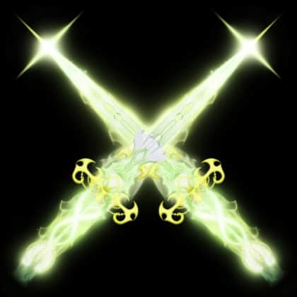 Dual Emerald Blade — item image