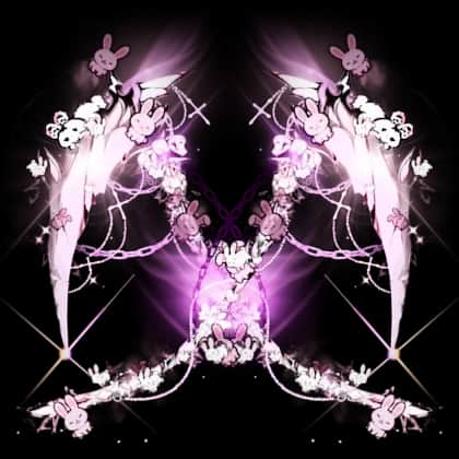 Dual Gothic Bunny Scythe — item image