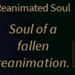 Reanimated Soul — item image