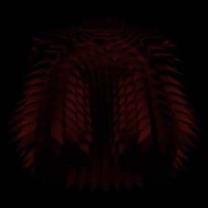 Red Spikey Coat — item image