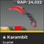 Karambit | Scarlet — item image