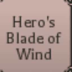 Hero Blade of Wind — item image