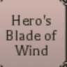 Hero Blade of Wind — item image