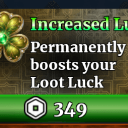 Increased Luck — item image