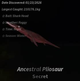 Ancestral Pliosaur — item image