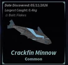 Crackfin Minnow — item image