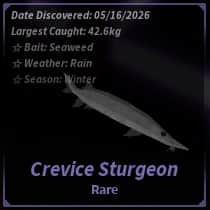 Crevice Sturgeon — item image