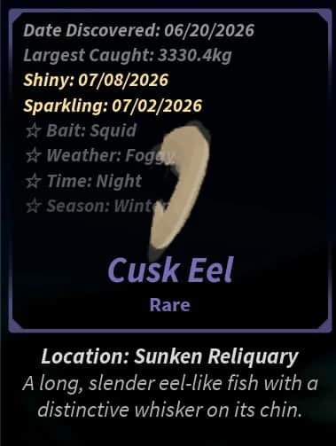 Cusk Eel — item image