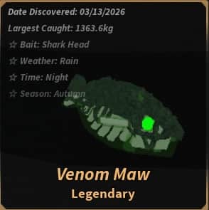 Decayed Venom Maw — item image