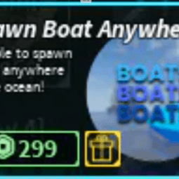 Spawn Boat Anywhere — item image