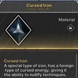 Cursed Iron — item image