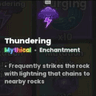 Enchantment Thundering — item image
