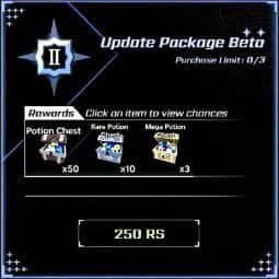 Update Package Beta — item image