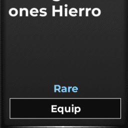 Hierro Plating — item image