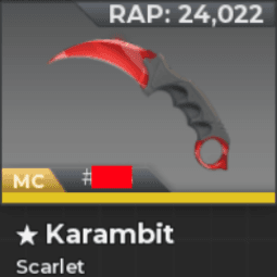 Karambit | Scarlet — item image