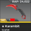 Karambit | Scarlet — item image