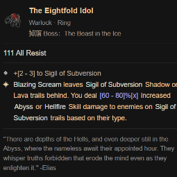 The Eightfold Idol — item image