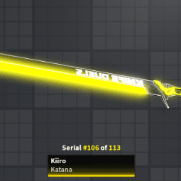 Kiiro Katana — item image