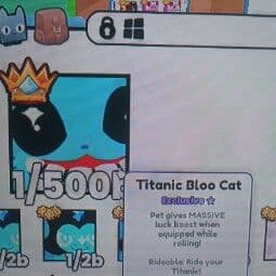 Titanic Bloo Cat — item image