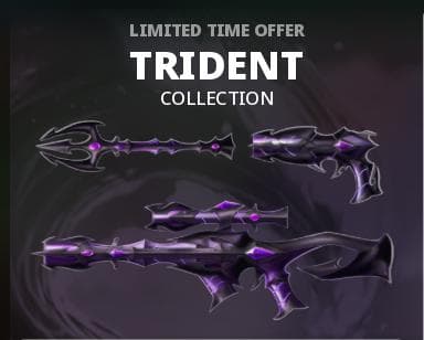 Blue Trident Knife — item image