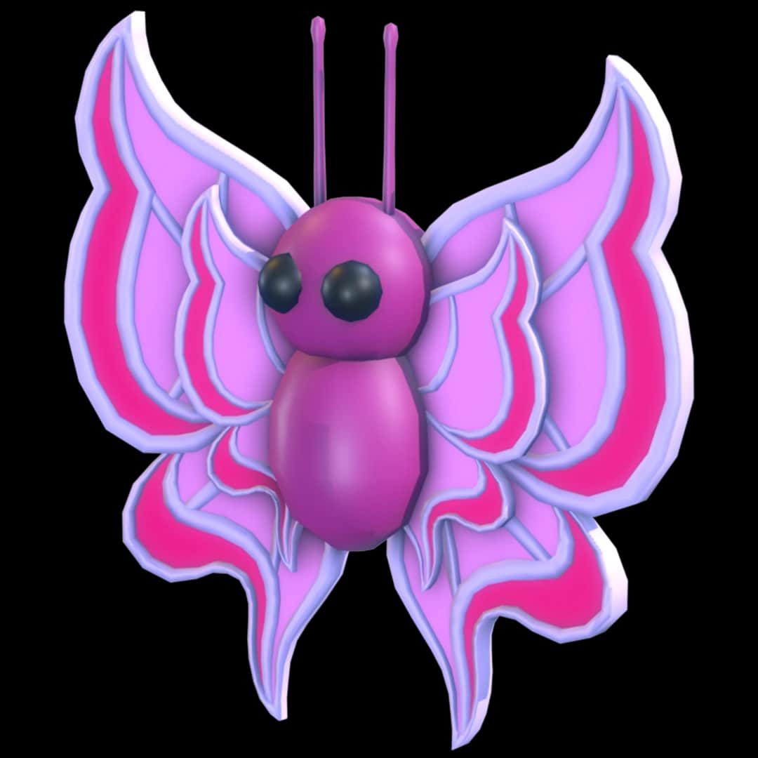 Mega Neon Orchid Butterfly — item image
