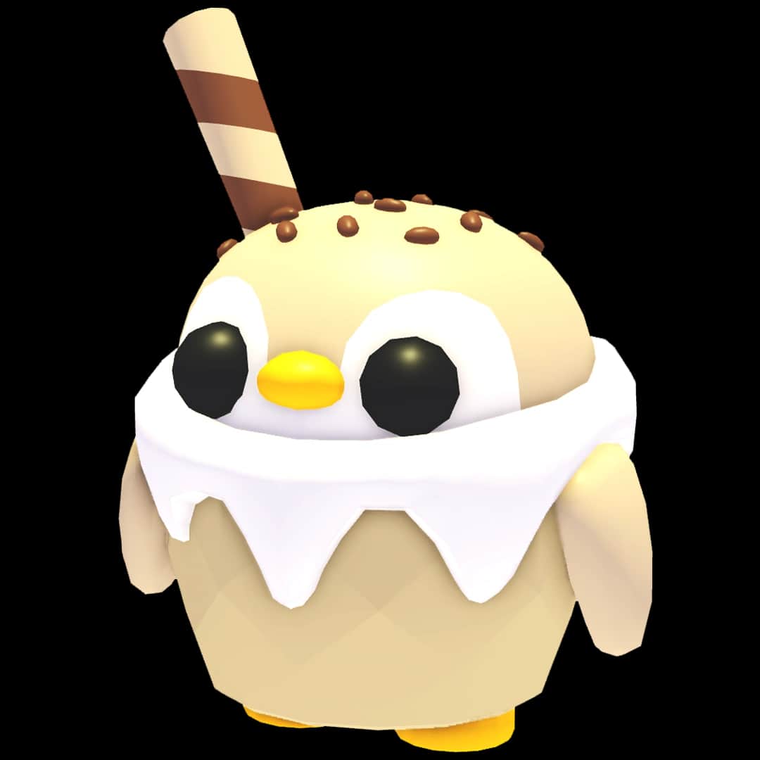 Mega Neon Ride Vanilla Penguin — item image