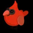 Neon Ride Red Cardinal — item image