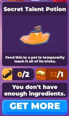 Secret Talent Potion — item image