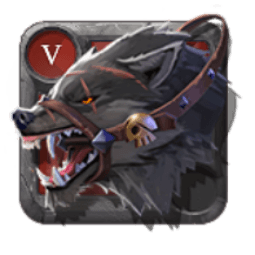 Saddled Greywolf — item image