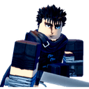 Black Swordsman (Blue) — item image