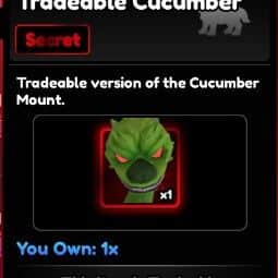 Cucumber Mount — item image