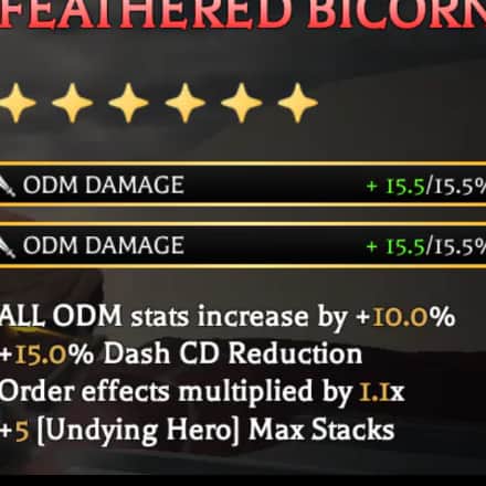 Feathered Bicorn — item image