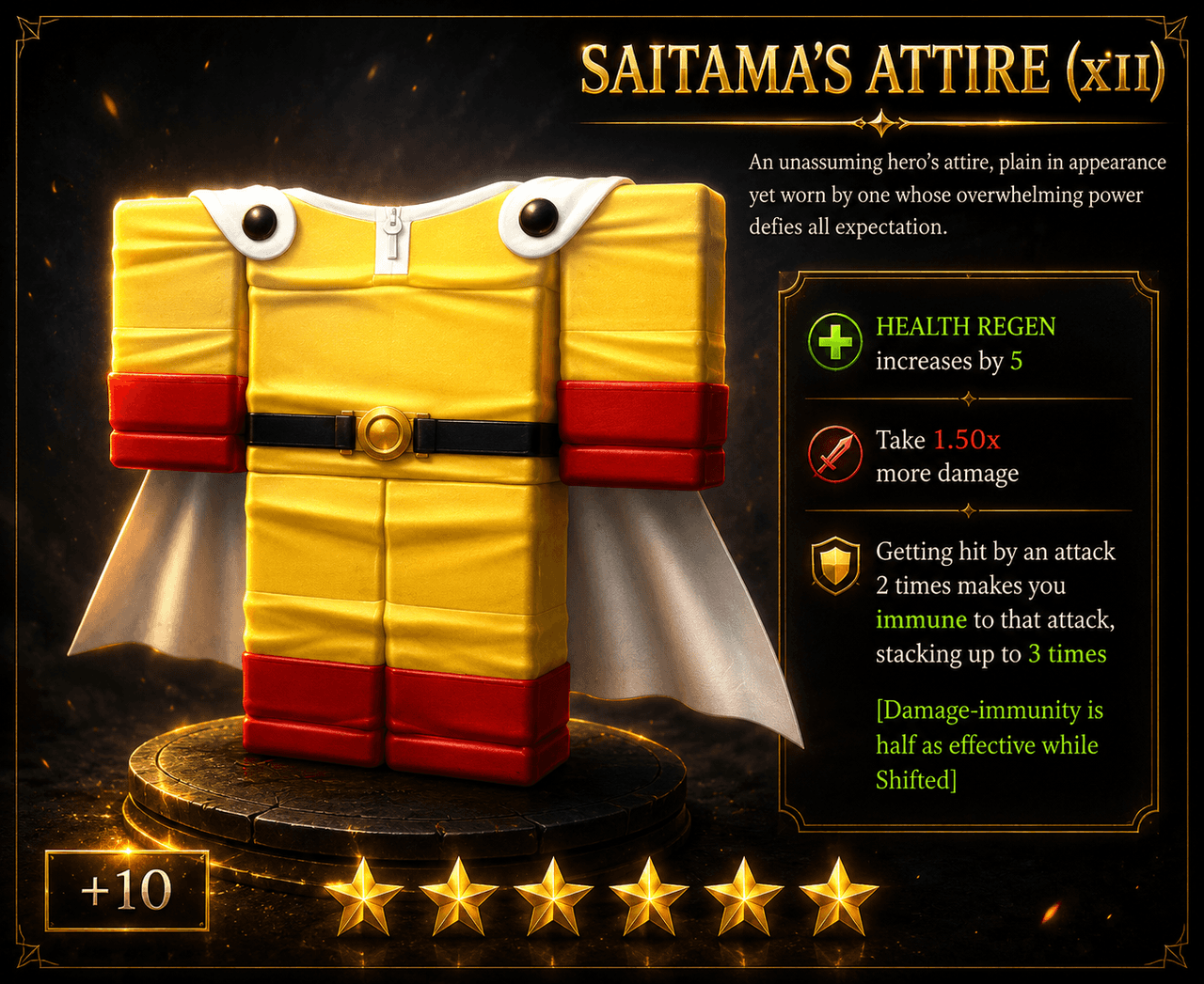 Saitama Attire — item image